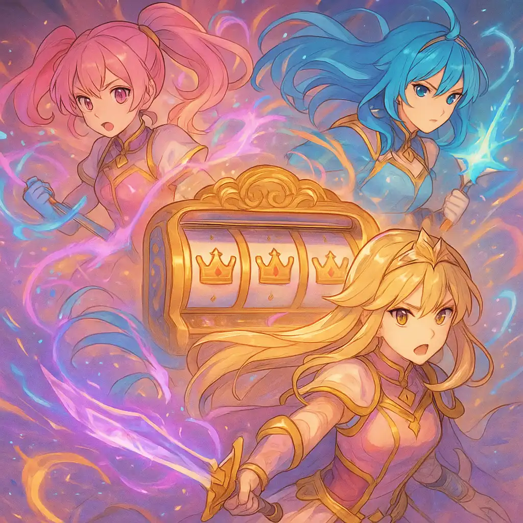 Moon Princess 100 slot artwork with anime warrior princesses